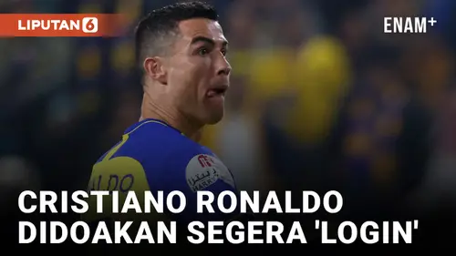 VIDEO: Cristiano Ronaldo Ucapkan Assalamualaikum, Netizen: Semoga Login