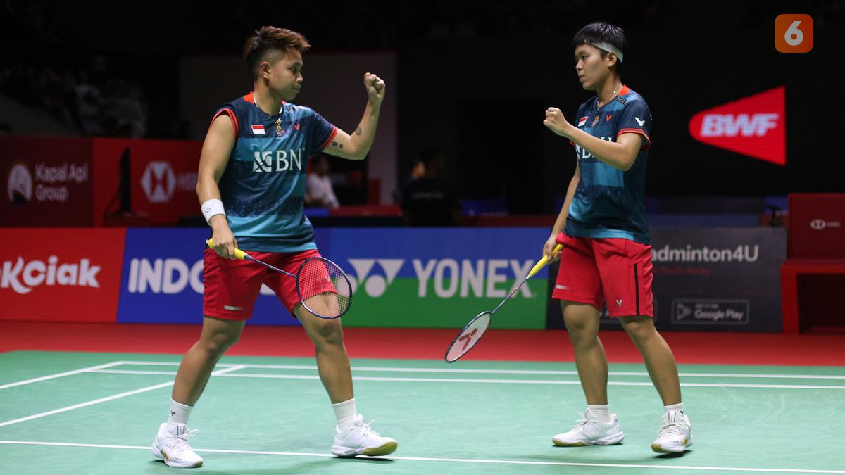 Hasil Kejuaraan Dunia Bulu Tangkis 2023: Kalahkan Duo Korsel Lagi, Apri/Fadia Lolos ke Final