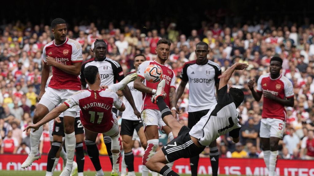 Hasil Liga Inggris: Arsenal Gagal Kalahkan 10 Pemain Fulham