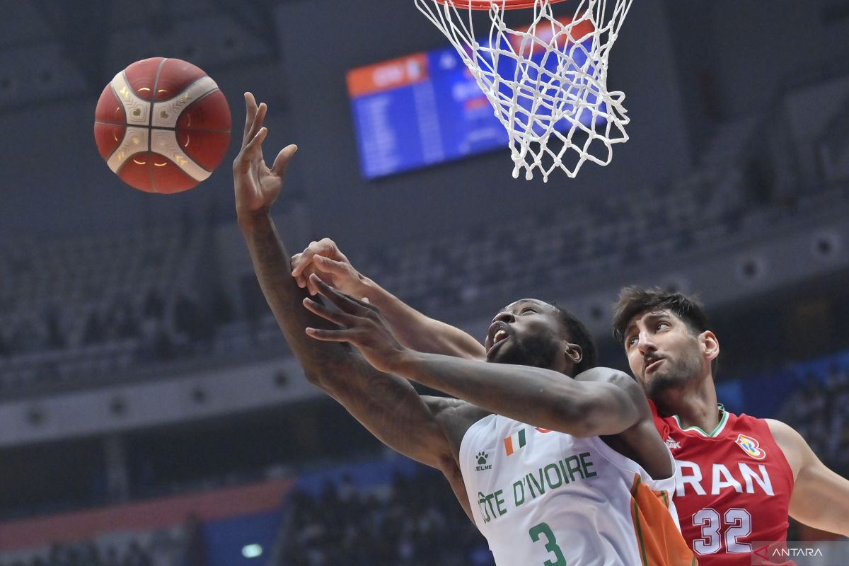 Piala Dunia FIBA ​​2023 : Pantai Gading mengalahkan Iran 71-69