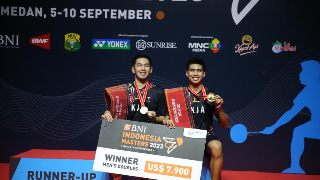 Hasil Indonesia Masters 2023: Sabar/Reza Menang, Indonesia Raih 3 Gelar