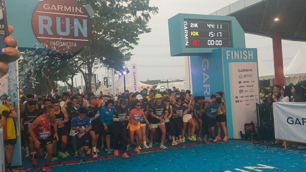 Ribuan Pelari Ikuti Kejuaraan Lari Indonesia Asia Series 2023 di Serpong Tangerang