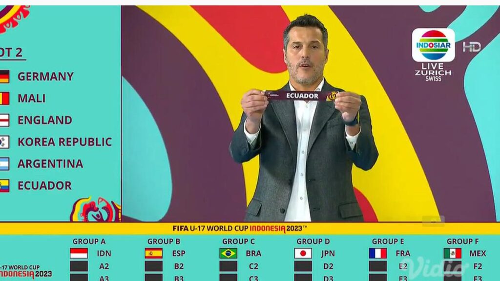 Hasil Drawing Piala Dunia U-17 2023: Lolos dari Grup Neraka, Indonesia Satu Grup Ekuador, Panama, dan Maroko