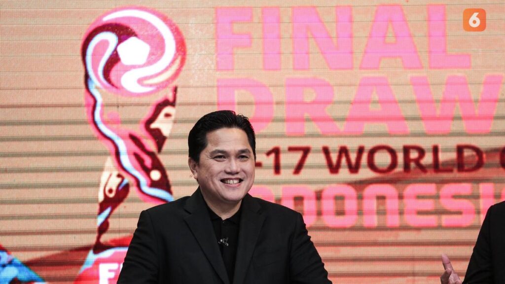 Pengundian Piala Dunia U-17 2023 Rampung, Erick Thohir Ingin Pemain Timnas U-17 Indonesia Bermain Bahagia