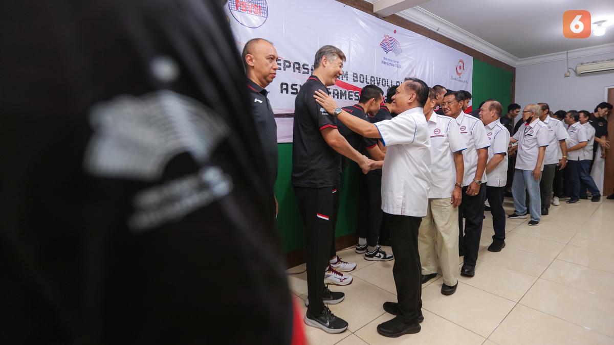 Asian Games 2022: PBVSI Targetkan Tim Voli Nasional Putra Indonesia Finis 6 Besar