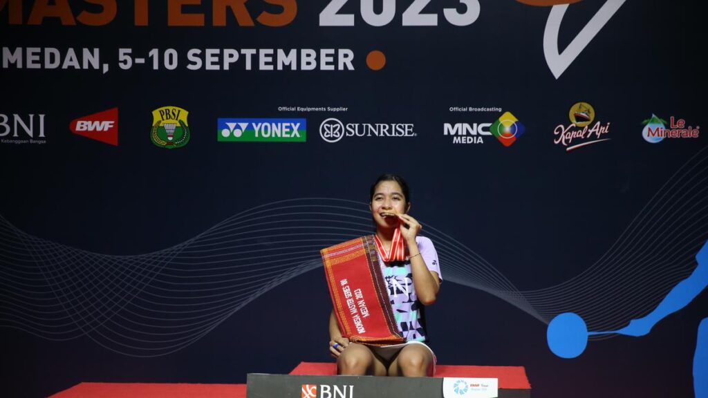 Hasil Indonesia Masters 2023: Ester Nurumi Raih Gelar Tunggal Putri