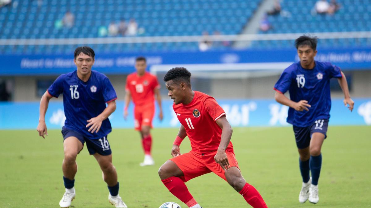 Hasil Sepak Bola Asian Games 2023: Dikejutkan oleh Chinese Taipei, Timnas U-24 Indonesia Takluk 0-1