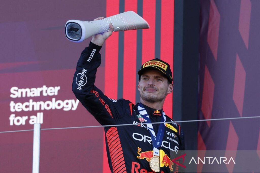 Juarai GP Jepang, Max Verstappen antar Red Bull juara konstruktor