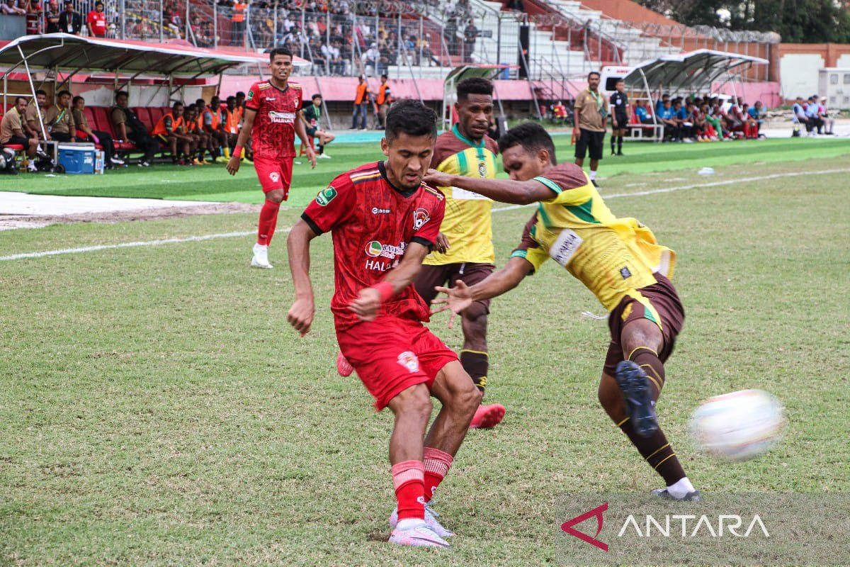 Kalteng Putra dipaksa bermain imbang atas Persewar Waropen