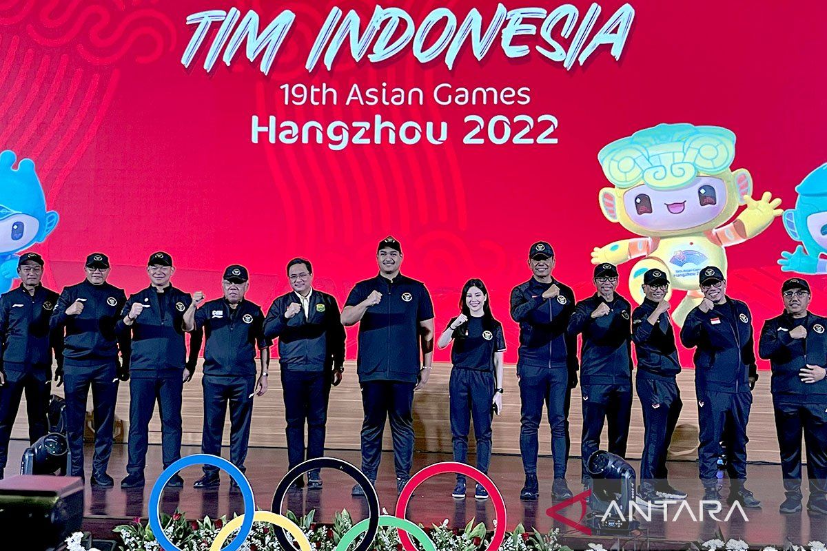 Tim Indonesia untuk Asian Games 2022 Hangzhou resmi dikukuhkan