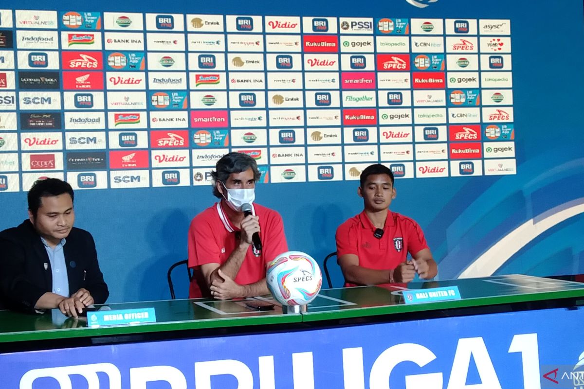 Bali United genjot latihan taktik hadapi Persikabo