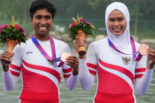 Indonesia meraih perunggu di cabang olahraga dayung Asian Games Hangzhou