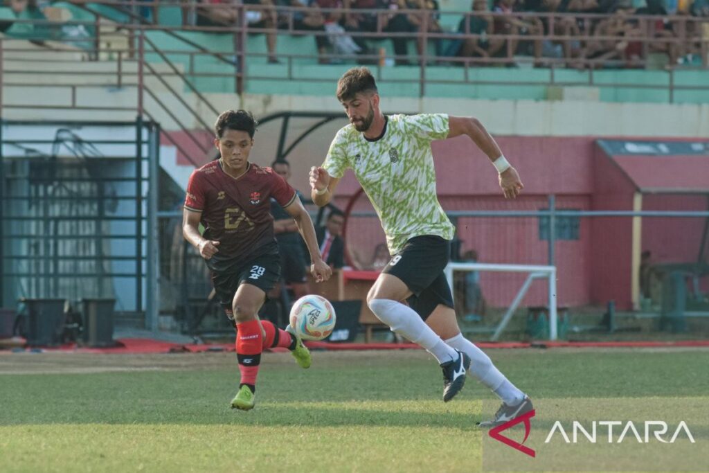 Matheus Silva senang cetak gol debut di Nusantara United