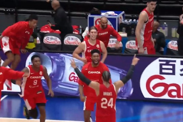 Timnas Bola Basket Kanada menumbangkan juara bertahan Spanyol