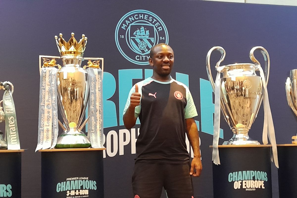 Manchester City adakan Treble Trophy Tour untuk sapa fans di Jakarta