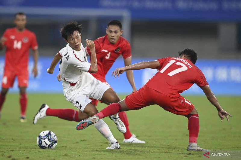 Timnas Indonesia U-24 dipastikan lolos ke fase 16 besar Asian Games