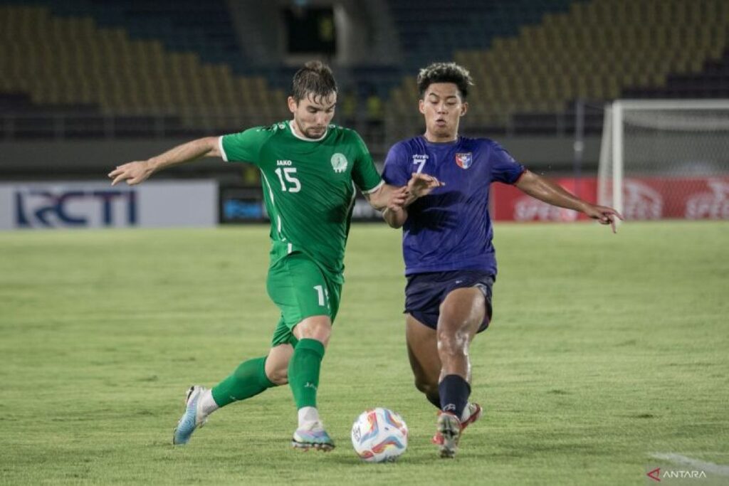 Kualifikasi AFC U-23 China Taipei melawan Turkmenistan