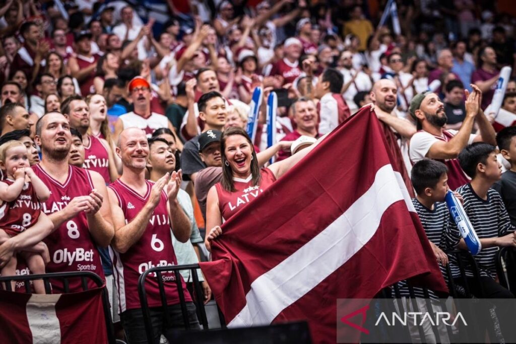 Timnas Basket Latvia senang dengan dukungan dari fans Indonesia