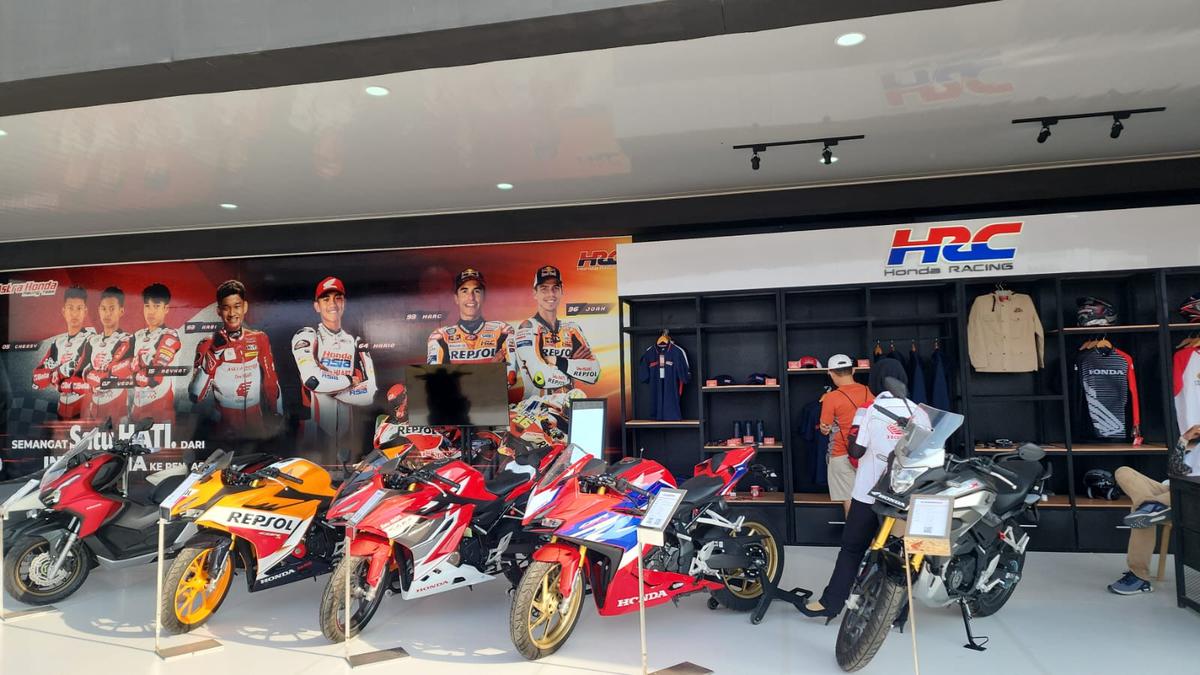 Honda Hadirkan 6 Motor Berteknologi Tinggi di MotoGP Indonesia 2023