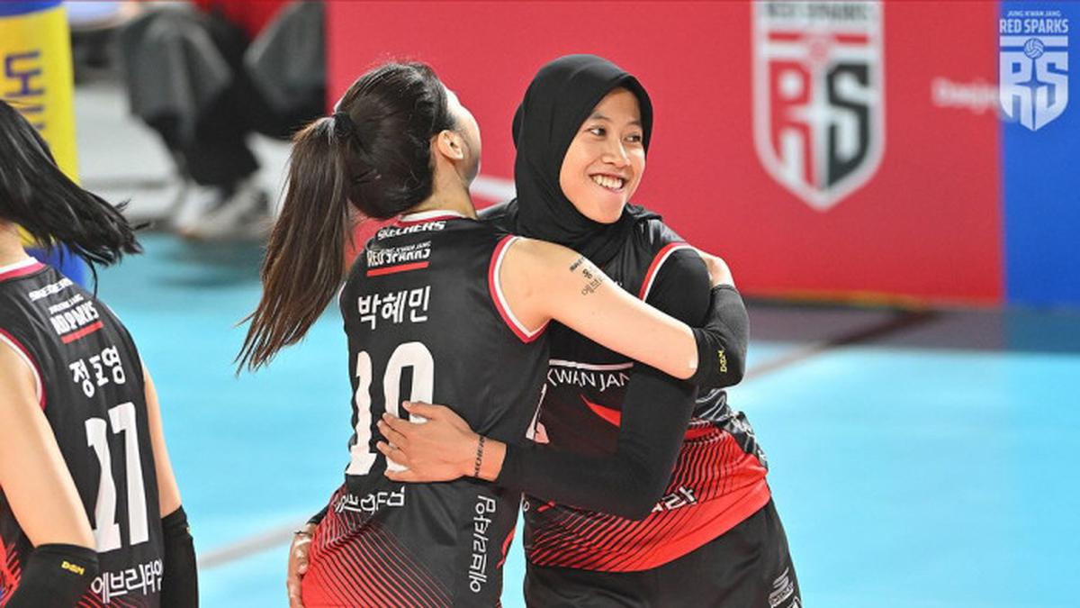 Bikin Bangga Indonesia, Megawati Hangestri Pertiwi Jadi MVP Liga Voli Korea dan Tembus 5 Besar Top Scorer
