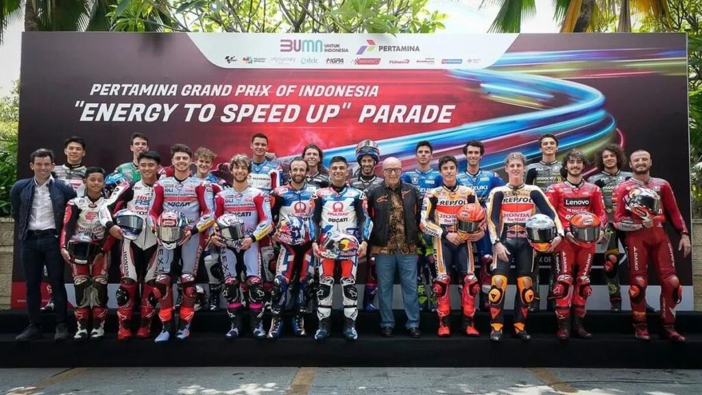 Merayakan MotoGP Mandalika 2023, para pembalap akan berparade di Kota Mataram