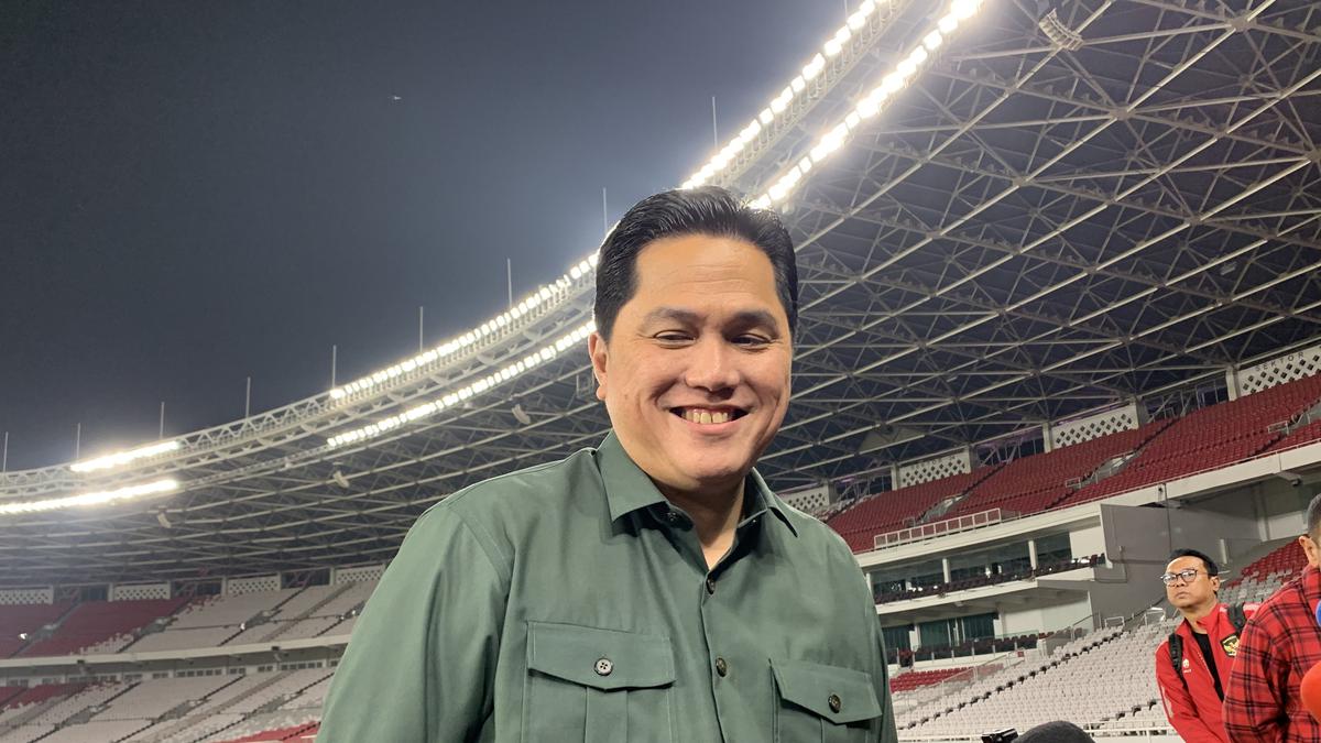 Kualifikasi Piala Dunia 2026: Erick Thohir Pantau Latihan Timnas Indonesia Jelang Hadapi Brunei Darussalam