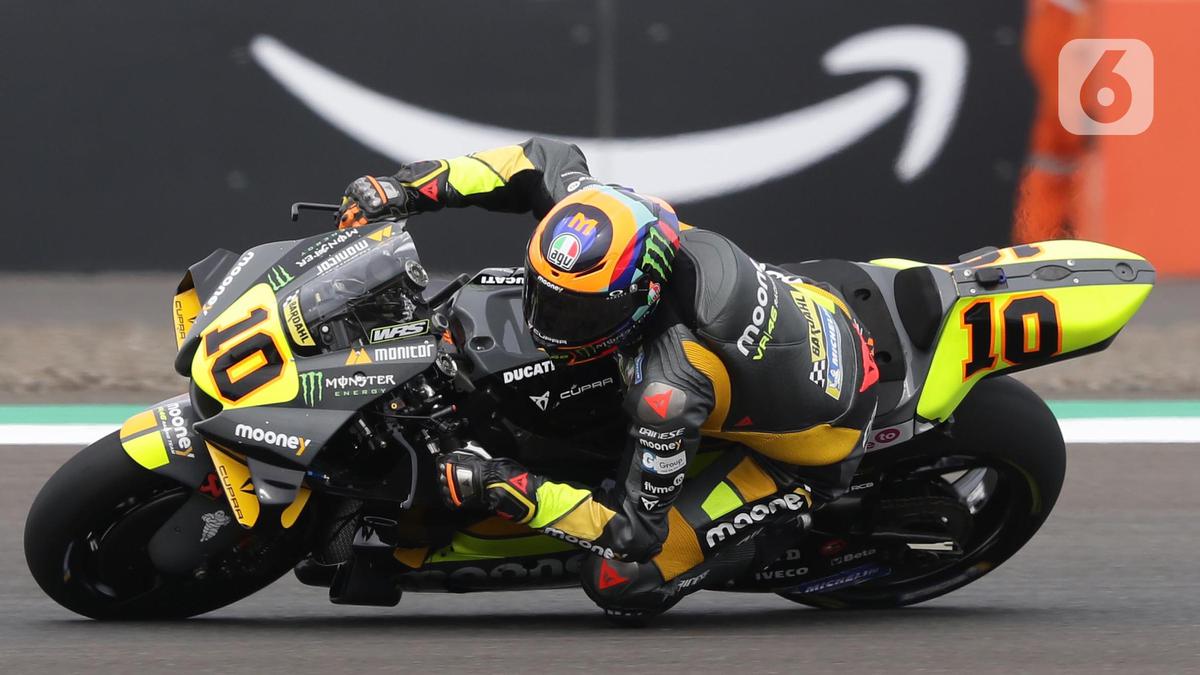 Hasil Kualifikasi MotoGP Mandalika: Luca Marini Rebut Pole Position
