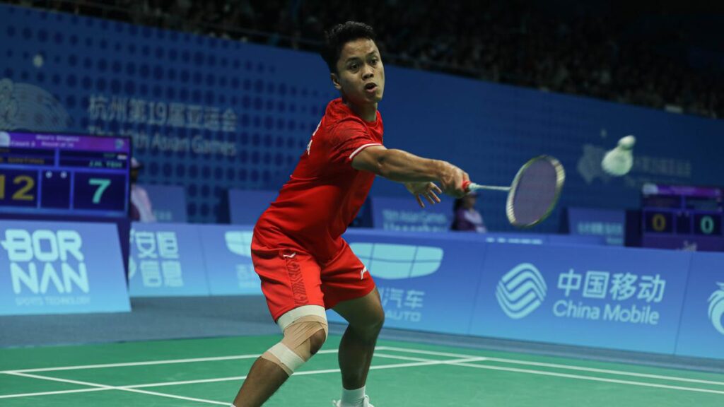 Hasil Asian Games 2023: Anthony Ginting Tak Mau Terbebani