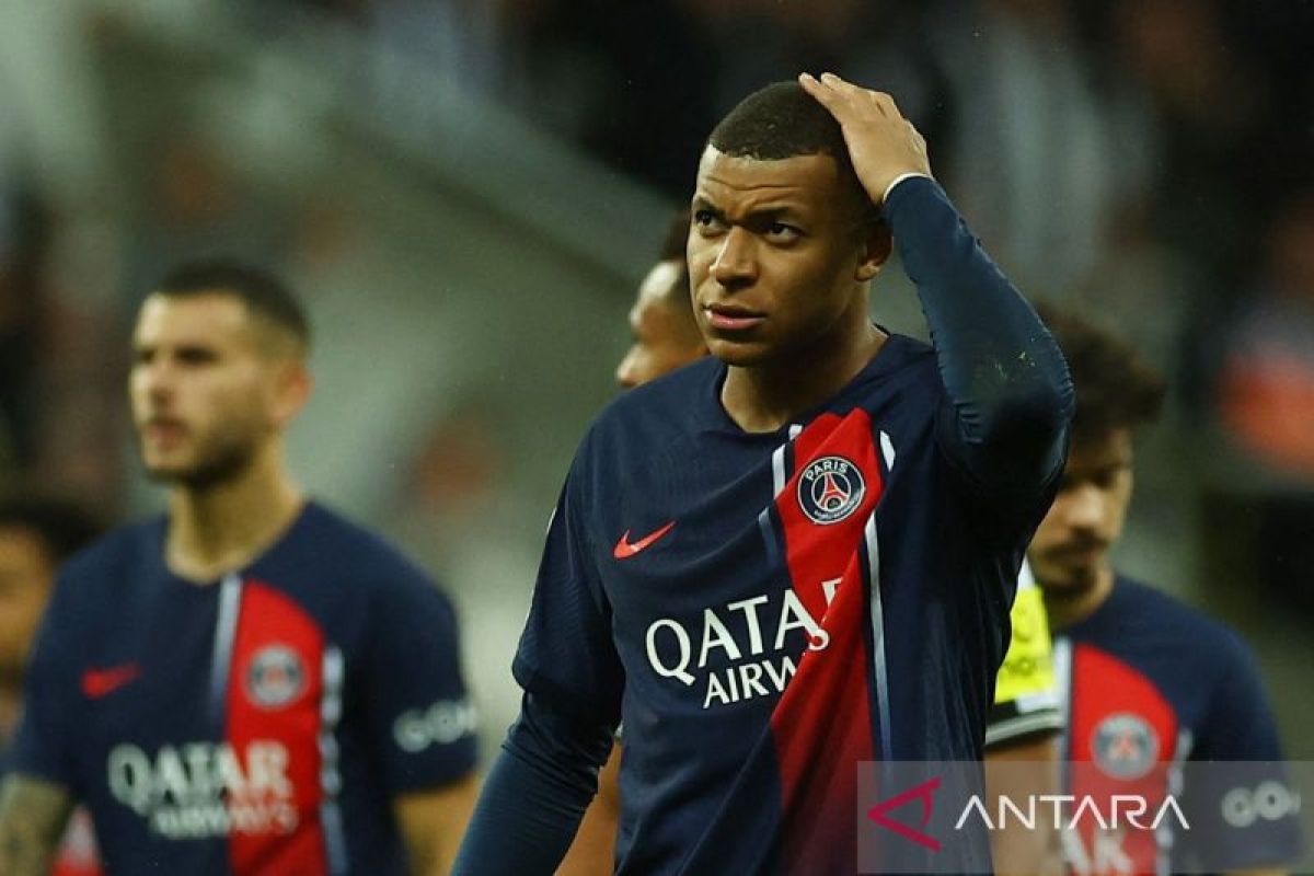 Mbappe kecewa dengan performanya belakangan ini