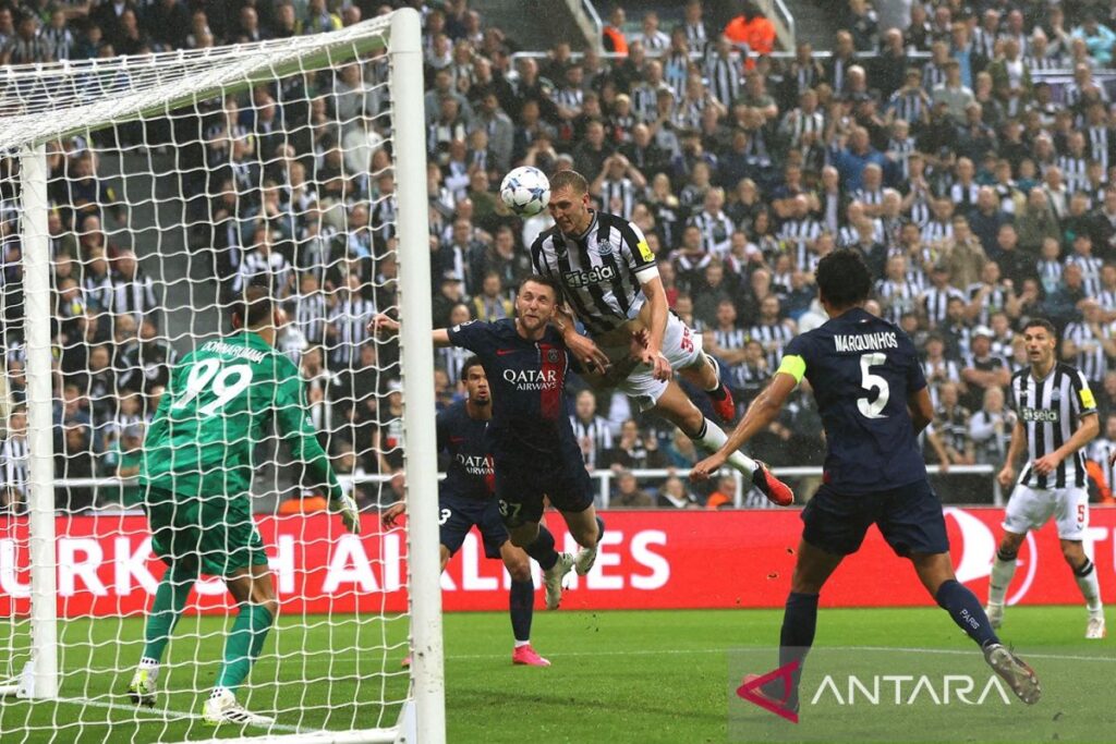 Newcastle United mengalahkan Paris St Germain 4-1