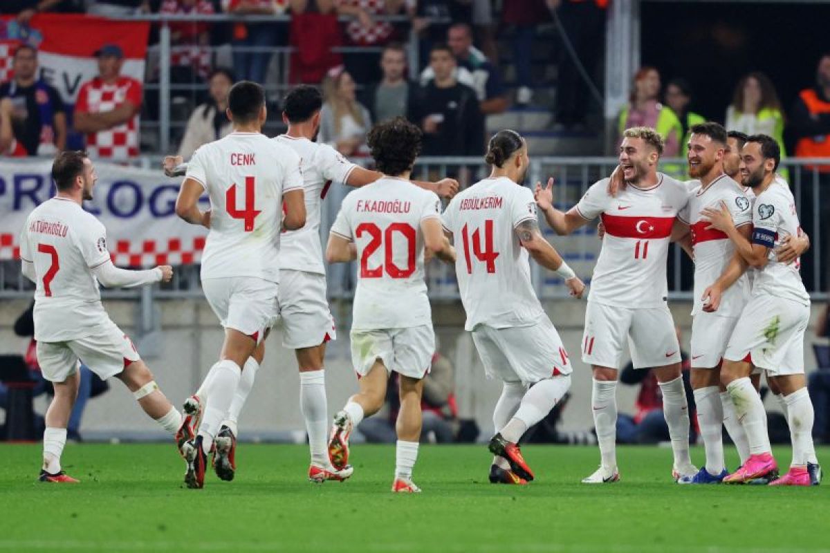 Turki raih kemenangan dari Kroasia, Norwegia hancurkan Siprus 4-0
