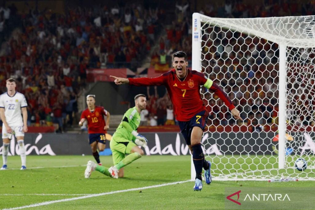 Kualifikasi Euro 2024: Spanyol mematahkan tren kemenangan Skotlandia