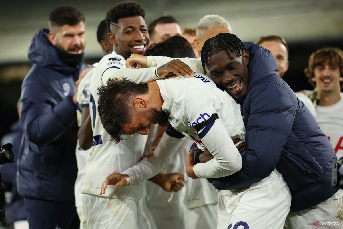 Tottenham kokoh di puncak klasemen seusai atasi Crystal Palace 2-1