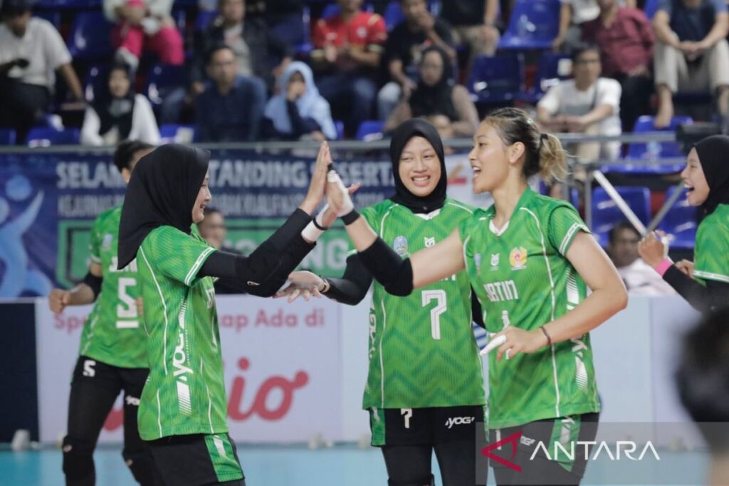 Tim putri D.I Yogyakarta akan hadapi Jatim di final Kejurnas Bolavoli