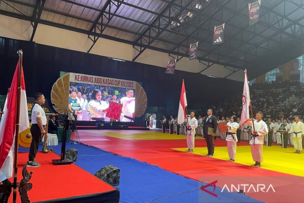 Kejurnas Judo Kasad Cup XIV 2023 resmi digelar