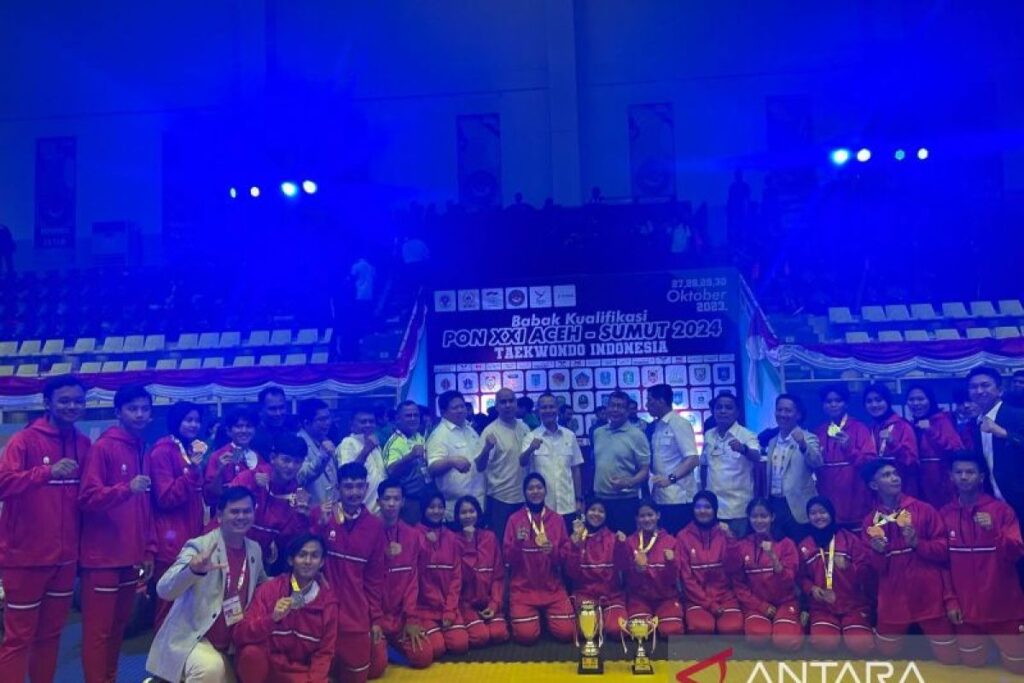 Kontingen Jawa Barat juara umum babak kualifikasi PON taekwondo