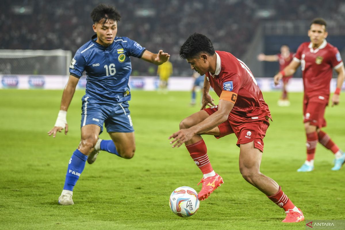 Kualifikasi Piala Dunia 2026: Indonesia mengalahkan Brunei 6-0