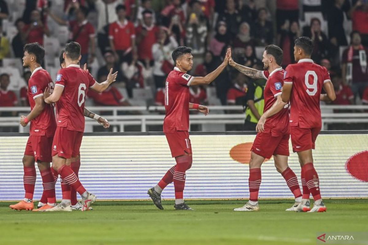 "Hat-trick "Dimas Drajad warnai pesta gol Indonesia ke gawang Brunei