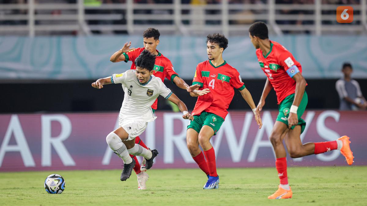 Hasil Piala Dunia U-17 2023 Maroko vs Timnas Indonesia: Kalah 1-3, Garuda Asia Terancam Gagal Lolos ke 16 Besar