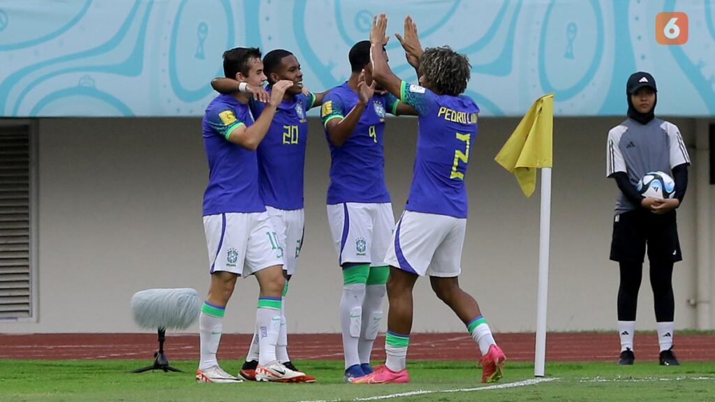 Hasil Piala Dunia U-17 2023: Kalahkan Ekuador di Manahan, Timnas Brasil Jaga Peluang Pertahankan Gelar