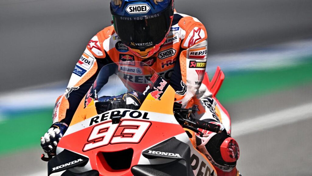 Mendapat izin menjajal motor Ducati jelang MotoGP 2024, Marc Marquez menyindir Valentino Rossi