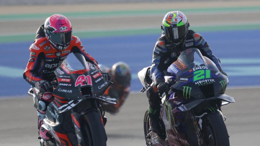 Franco Morbidelli Geram Dikalahkan Aleix Espargaro di MotoGP Qatar, Tambah Kesal Karena Start di Baris yang Sama