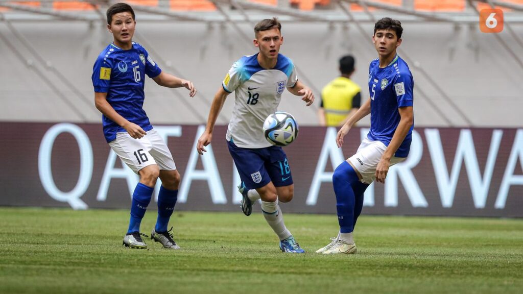 Hasil Piala Dunia U-17: Kejutan, Gol Indah Mirzaev Bawa Uzbekistan Singkirkan Inggris