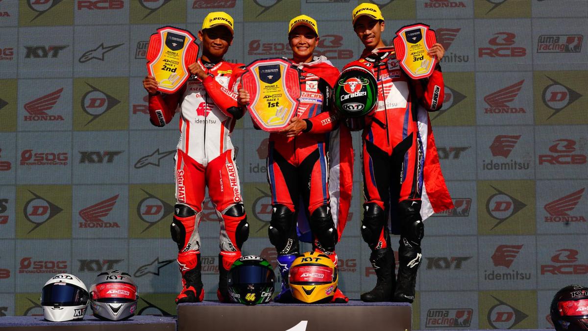 Rheza Finis Kedua Race 1 ARRC China 2023, Astra Honda dipastikan Juara Asia