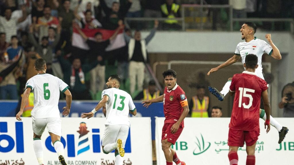 Hasil Kualifikasi Piala Dunia 2026: Timnas Indonesia Dikalahkan Irak 1-5