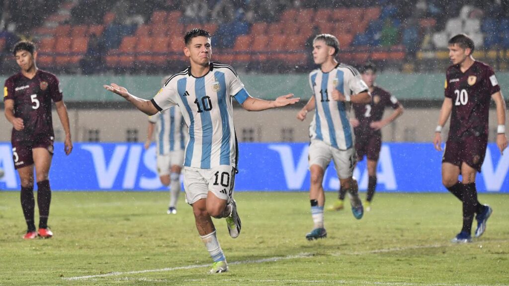Rollover Venezuela 5-0, Timnas Argentina Tantang Brasil di Perempat Final Piala Dunia U-17 2023