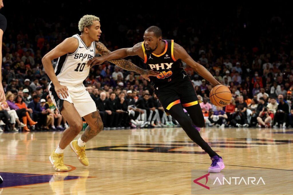 NBA: San Antonio Spurs menang tipis 115-114 atas Phoenix Suns