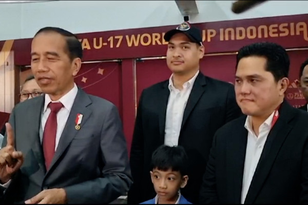 Presiden Jokowi memuji kerja keras Timnas Indonesia U-17