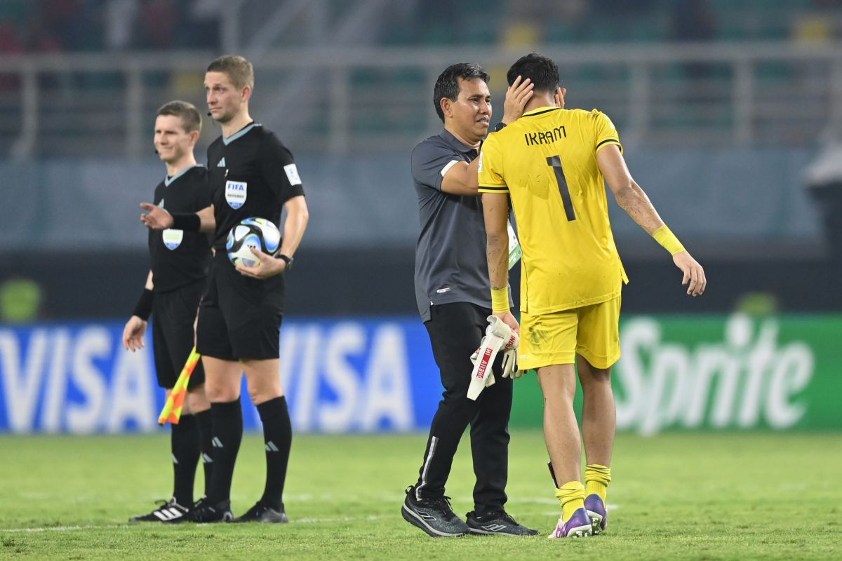 Bima Sakti bersyukur pemainnya bisa mendapat poin di Piala Dunia U-17