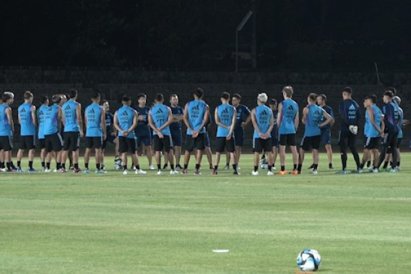 Argentina U-17 sedang mematangkan persiapan jelang laga melawan Jerman